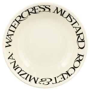 Emma Bridgewater Black Toast 'Mizuna Salad' Large Dish - Sale
