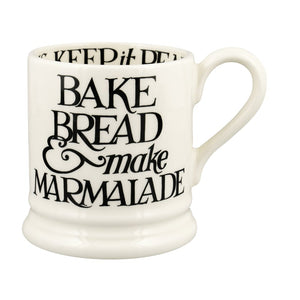 Emma Bridgewater Black Toast Bake Bread Half Pint Mug