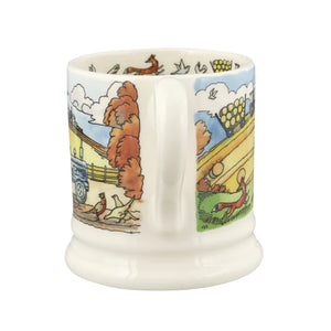 Emma Bridgewater The Good Life Baling & Ploughing Half Pint Mug