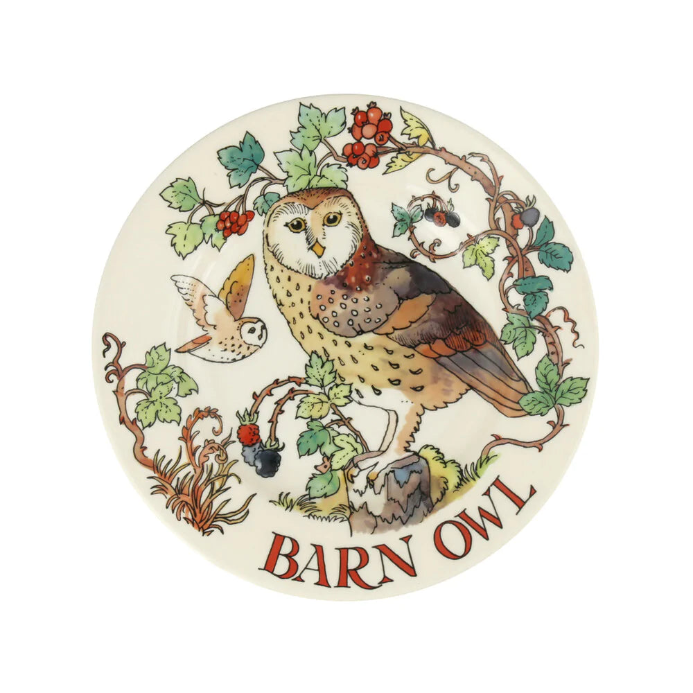 Emma Bridgewater In The Woods Barn Owl 8.5" Plate