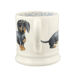 Emma Bridgewater Dogs Black & Tan Dachshund Half Pint Mug