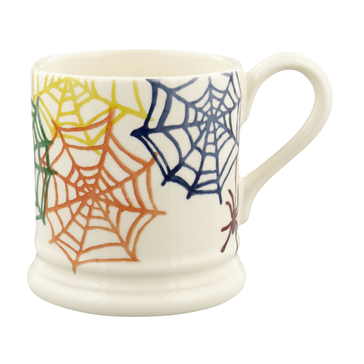 Emma Bridgewater Halloween Cobwebs Half Pint Mug- Sale