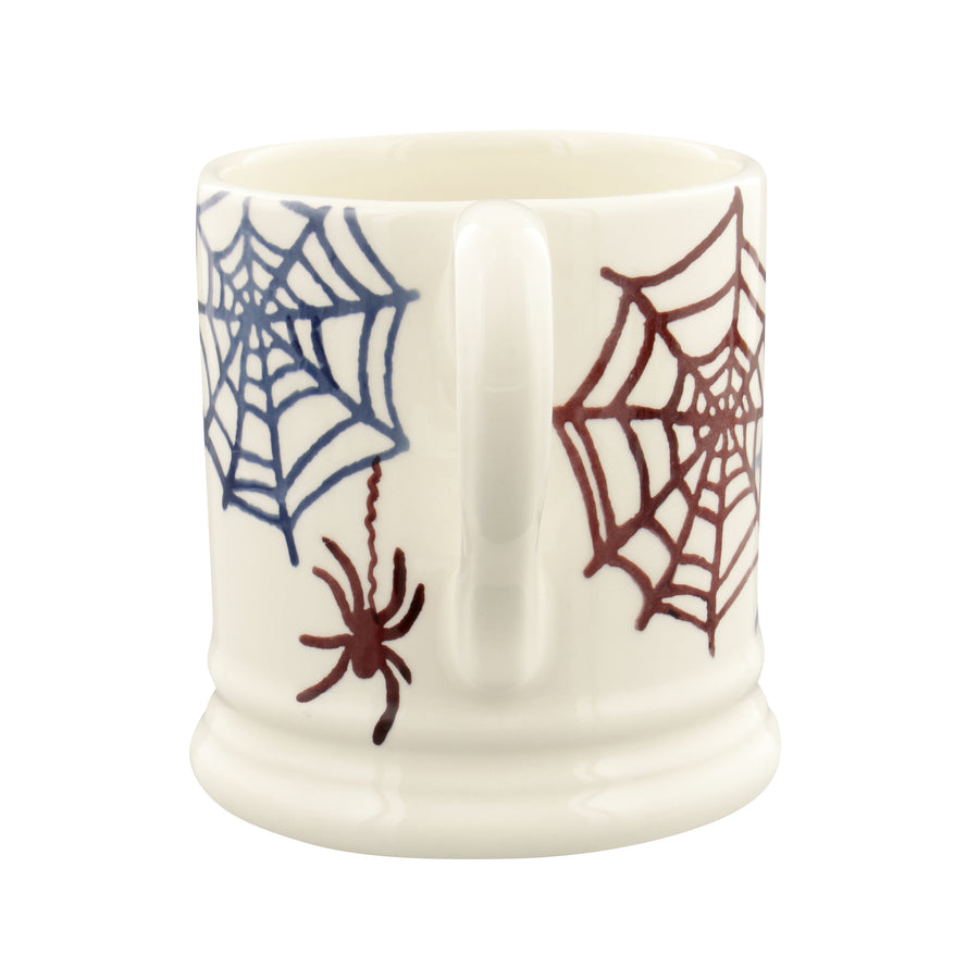 Emma Bridgewater Halloween Cobwebs Half Pint Mug- Sale