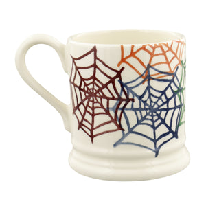 Emma Bridgewater Halloween Cobwebs Half Pint Mug- Sale