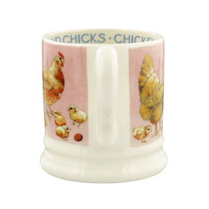 Emma Bridgewater New Morning Chickens & Chicks Half Pint Mug