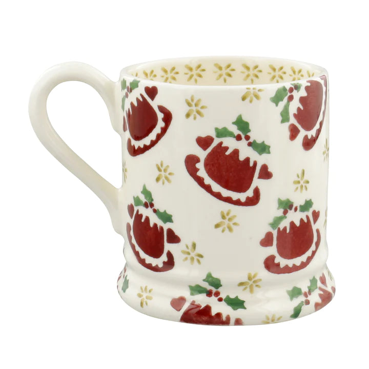 Emma Bridgewater Christmas Puddings Half Pint Mug