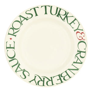 Emma Bridgewater Christmas Toast & Marmalade Roast Turkey 10.5" Plate- Sale