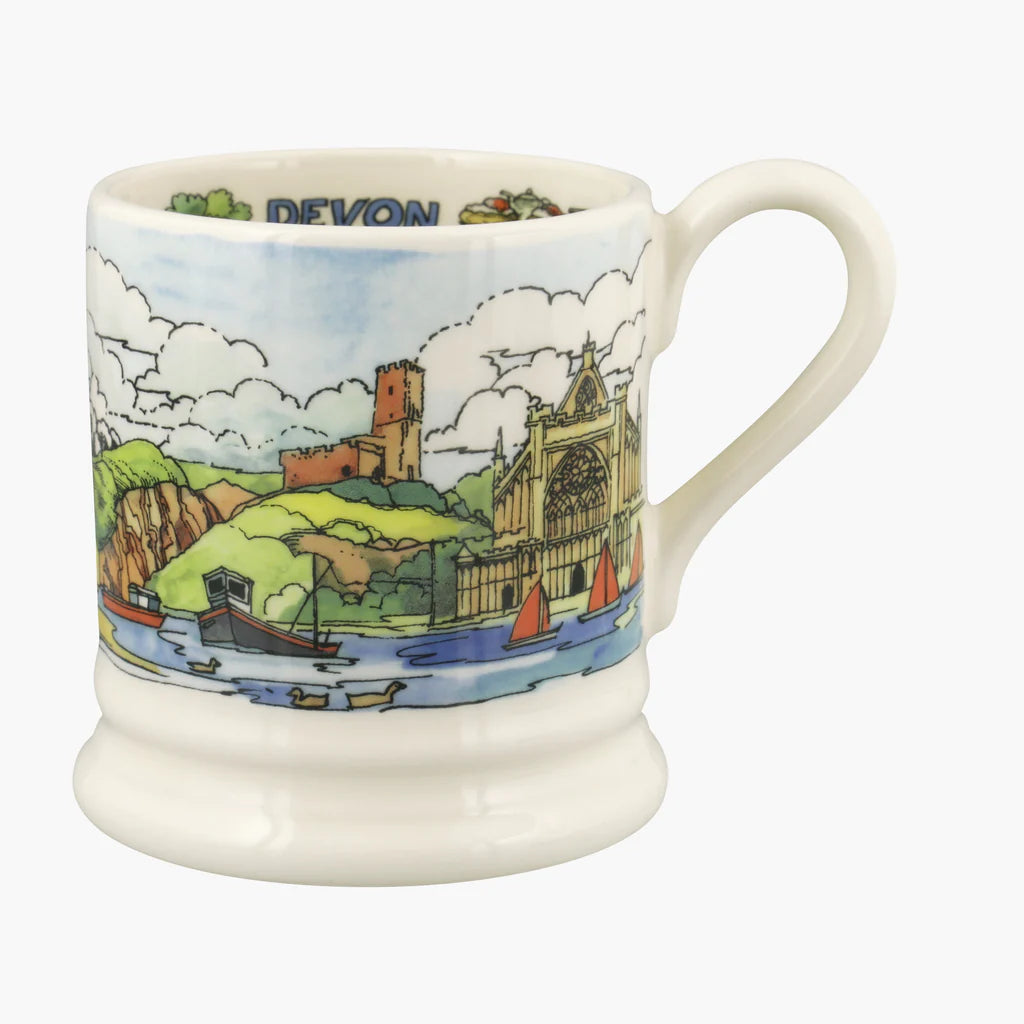 Emma Bridgewater Landscapes of Dreams Devon Half Pint Mug