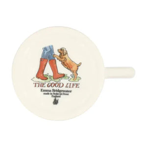 Emma Bridgewater The Good Life Favourite Dog Walks Half Pint Mug