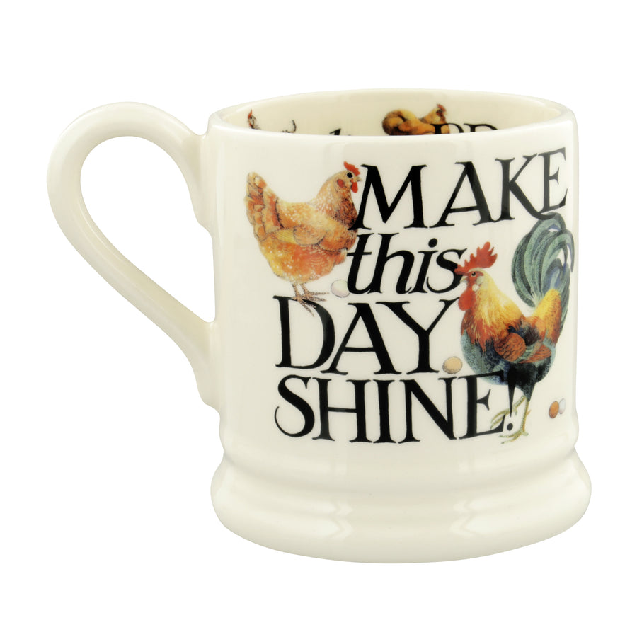 Emma Bridgewater Rise & Shine 'Eggs & Toast' Half Pint Mug