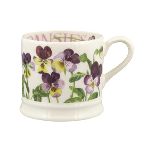 Emma Bridgewater Heartsease Pansies Small Mug