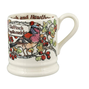 Emma Bridgewater Birds In The Hedgerow Hawthorn & Chaffinch Half Pint Mug