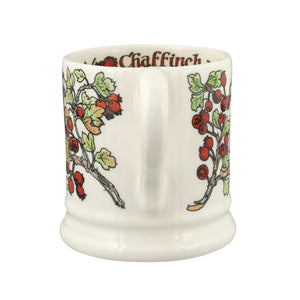 Emma Bridgewater Birds In The Hedgerow Hawthorn & Chaffinch Half Pint Mug