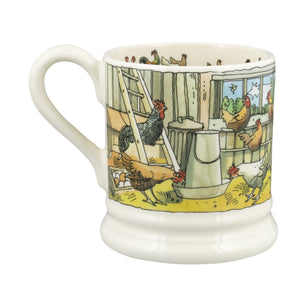 Emma Bridgewater In The Hen House Half Pint Mug