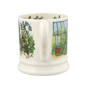 Emma Bridgewater The Good Life In The Garden Half Pint Mug