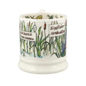 Emma Bridgewater Kingfisher & Bulrush Half Pint Mug