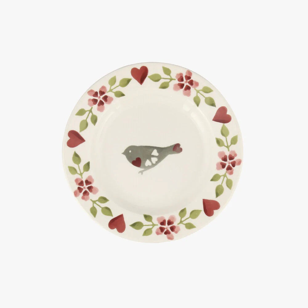 Emma Bridgewater Lovebirds 6.5" Side Plate