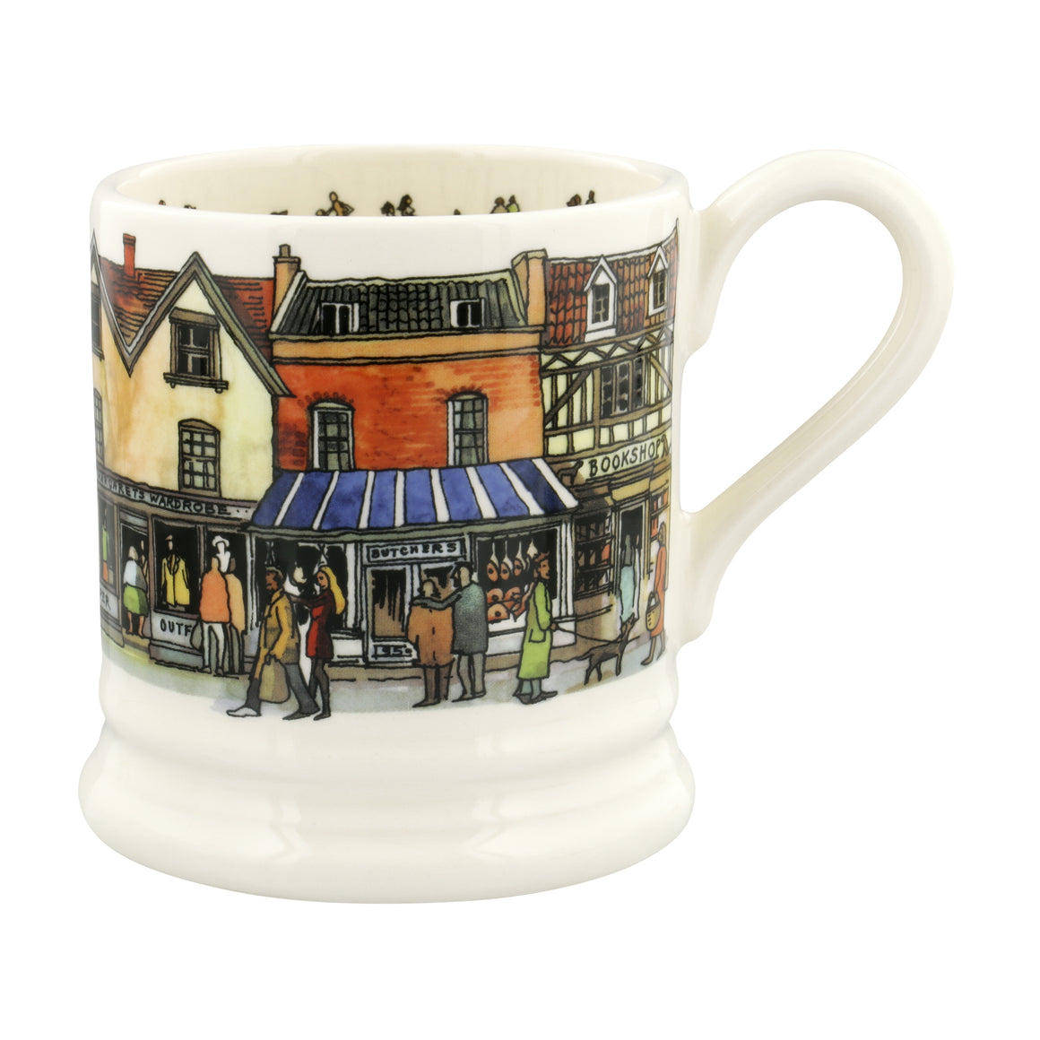 Emma Bridgewater Market Town Half Pint Mug- Sale