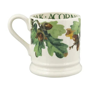 Emma Bridgewater Trees and Leaves Oak & Acorn Half Pint Mug