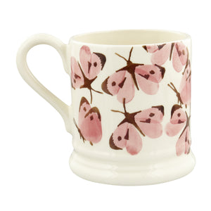 Emma Bridgewater Pink Cabbage White Butterfly Half Pint Mug