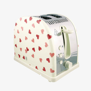 Russell Hobbs Emma Bridgewater Pink Hearts Toaster - All Sizes