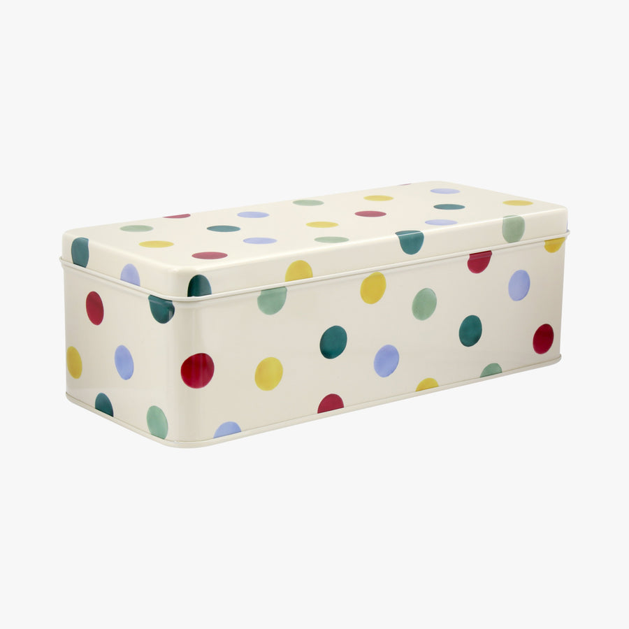 Emma Bridgewater Polka Dot Long Rectangular Tin