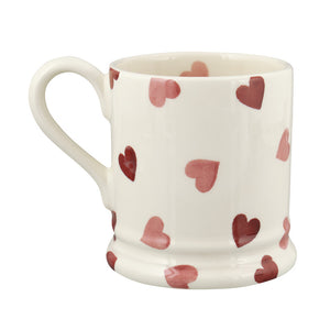 Emma Bridgewater Pink Heart Soul Sisters Half Pint Mug