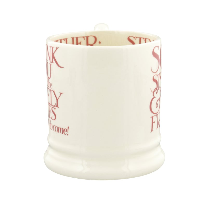 Emma Bridgewater Pink Toast Soul Sisters Half Pint Mug