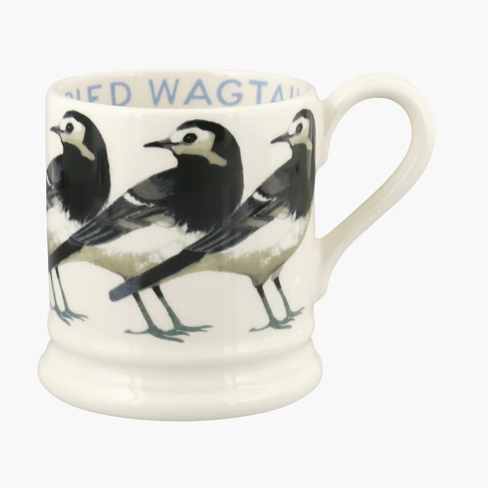 Emma Bridgewater Birds Pied Wagtail Half Pint Mug