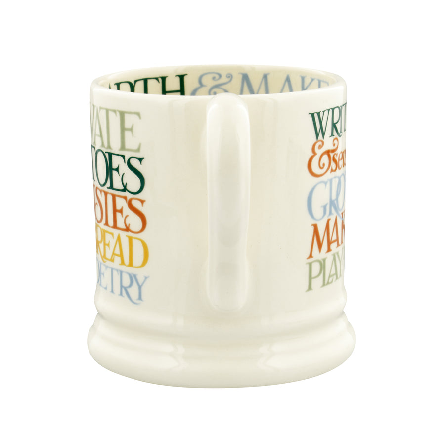 Emma Bridgewater Good Intentions Half Pint Mug