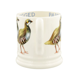 Emma Bridgewater Birds Red Legged Partridge Half Pint Mug