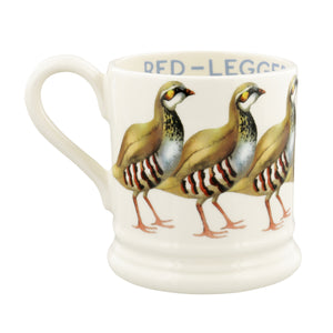 Emma Bridgewater Birds Red Legged Partridge Half Pint Mug