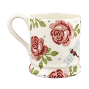 Emma Bridgewater Pink Roses Half Pint Mum Mug
