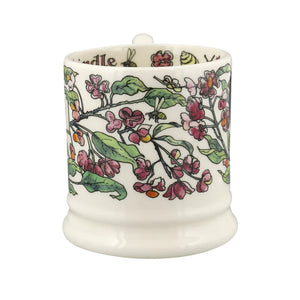 Emma Bridgewater Birds In The Hedgerow Spindle & House Sparrow Half Pint Mug