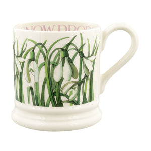 Emma Bridgewater Flowers Snowdrops Half Pint Mug