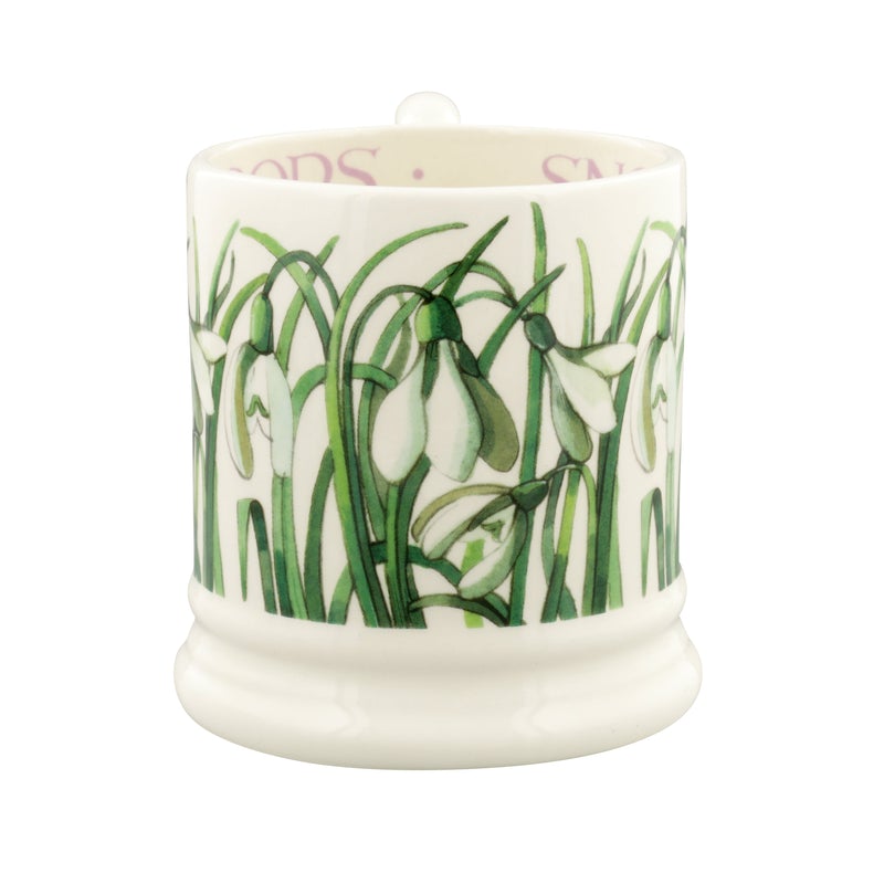 Emma Bridgewater Flowers Snowdrops Half Pint Mug