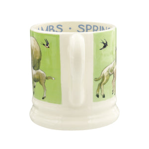 Emma Bridgewater Bright New Morning Spring Lambs Half Pint Mug