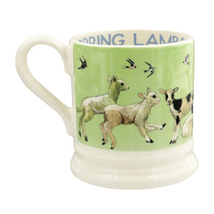 Emma Bridgewater Bright New Morning Spring Lambs Half Pint Mug
