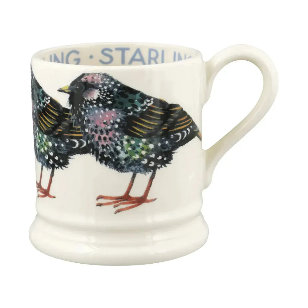 Emma Bridgewater Birds Starling Half Pint Mug