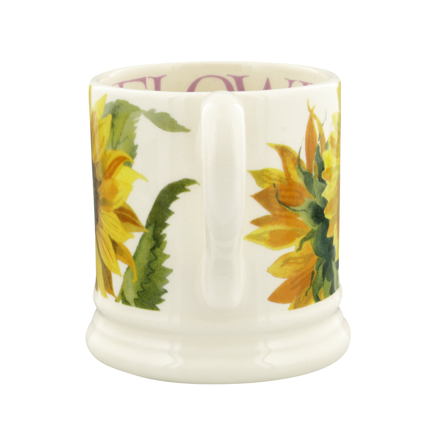 Emma Bridgewater Flowers Sunflowers Half Pint Mug