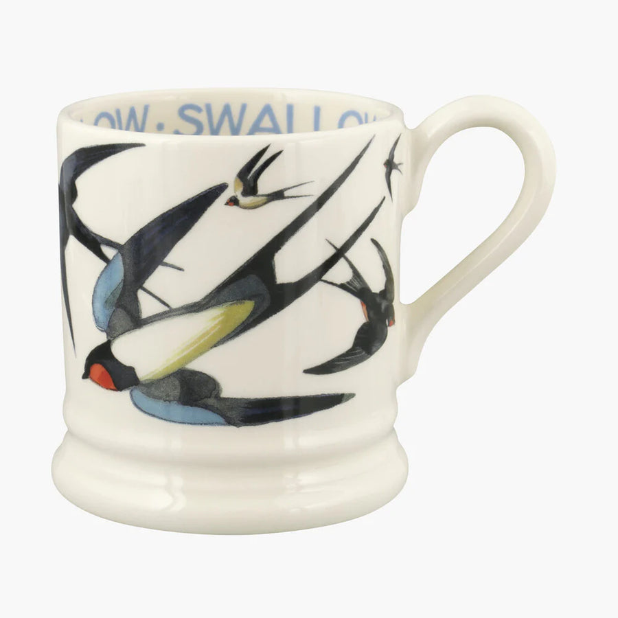 Emma Bridgewater Birds Swallow Half Pint Mug