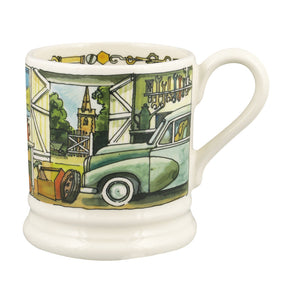 Emma Bridgewater Tinkering In The Garage Half Pint Mug