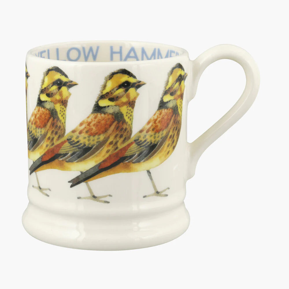 Emma Bridgewater Birds Yellow Hammer Half Pint Mug