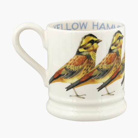Emma Bridgewater Birds Yellow Hammer Half Pint Mug