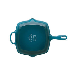 Le Creuset Signature Deep Teal Cast Iron Grill - All