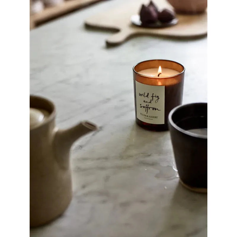 Plum & Ashby Wild Fig & Saffron Candle