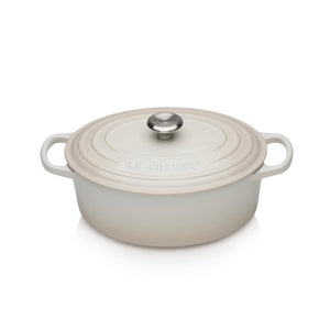 Le Creuset Signature Cast Iron Meringue Oval Casserole - All Sizes