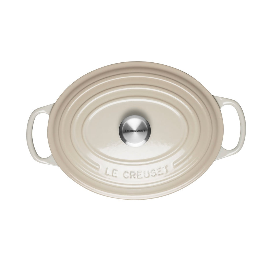 Le Creuset Signature Cast Iron Meringue Oval Casserole - All Sizes