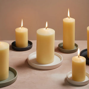 St. Eval Large Candle Plate - All Colours