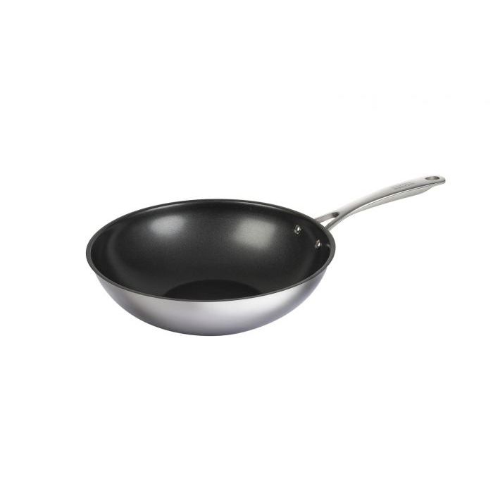 Kuhn Rikon Stainless Steel Non-Stick Allround Wok - All Sizes